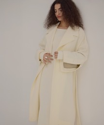 MIELI INVARIANT＊Melton Wool Gown Coat MIELI INVARIANT（ミエリインヴァリアント）の「Melton Wool