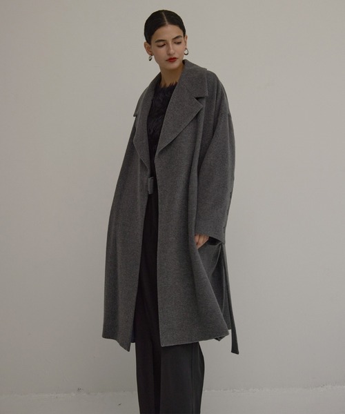 MIELI INVARIANT（ミエリインヴァリアント）の「Melton Wool Gown Coat