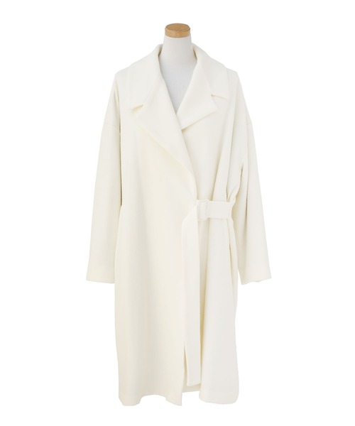 MIELI INVARIANT（ミエリインヴァリアント）の「Melton Wool Gown Coat