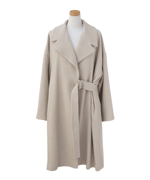 MIELI INVARIANT（ミエリインヴァリアント）の「Melton Wool Gown Coat