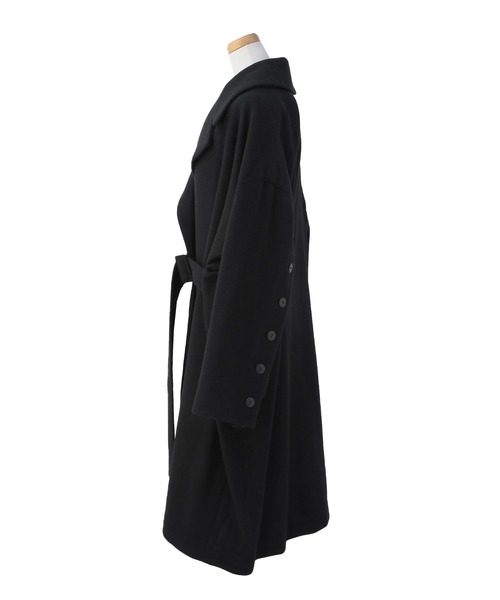 MIELI INVARIANT（ミエリインヴァリアント）の「Melton Wool Gown Coat