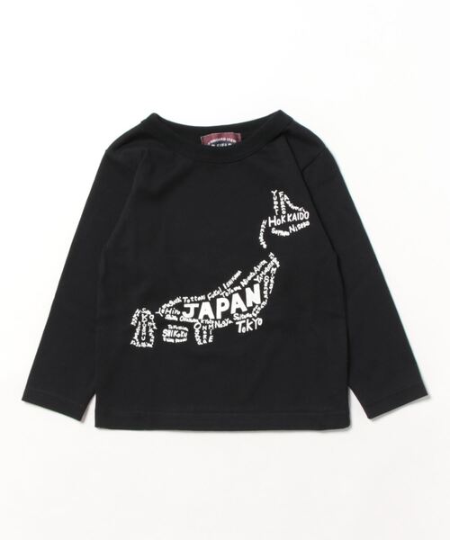 P.FIELD 日本製 JAPAN イラスト ロンT（Tシャツ/カットソー）｜P.FIELD