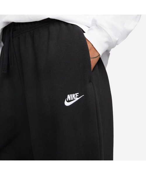 NIKE(ナイキ)の「ナイキ NIKE ナイキ NSW クラブ フリース MR パンツ OS(その他パンツ・レディース・ホワイト/ブラック・M/S/L)」の4枚目の写真