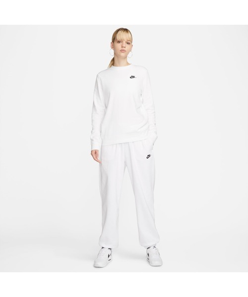 NIKE(ナイキ)の「ナイキ NIKE ナイキ NSW クラブ フリース MR パンツ OS(その他パンツ・レディース・ホワイト/ブラック・M/S/L)」の11枚目の写真