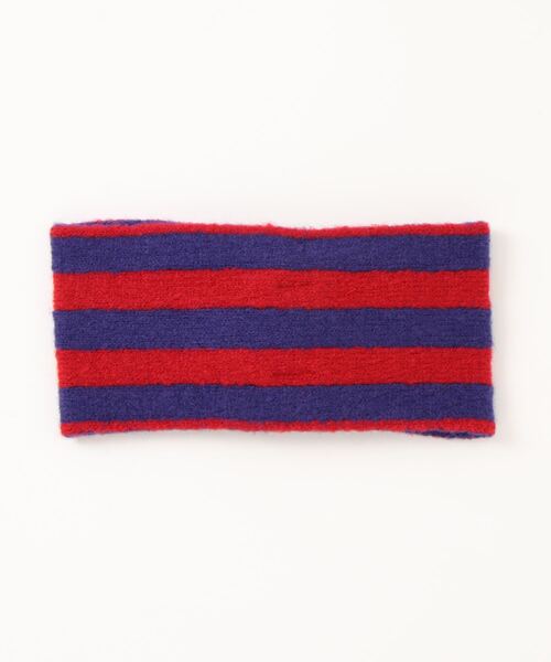 BOBO CHOSES（ボボショーズ）の「Braid knitted headband（ヘアバンド・キッズ・レッド・52/54）」の2枚目の写真