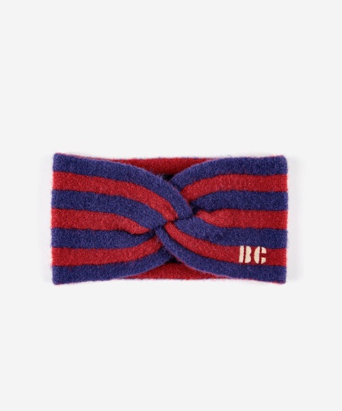 BOBO CHOSES（ボボショーズ）の「Braid knitted headband（ヘアバンド・キッズ・レッド・52/54）」の5枚目の写真
