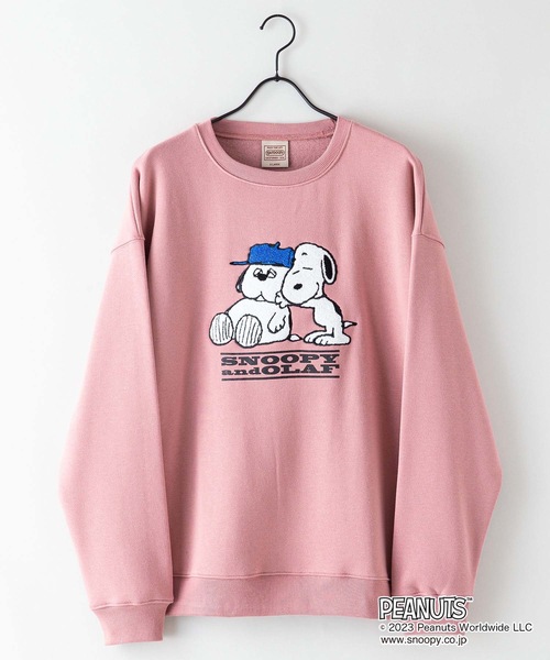【新品】OUTDOOR PRODUCTS☆PEANUTS スヌーピー☆トレーナー セール】【OUTDOOR PRODUCTS/アウトドアプロダクツ】【PEANUTS