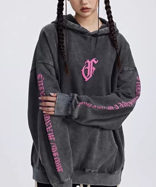 【最終価格】　未使用タグ付き　PRLゆったり可愛い　七分袖パーカーUS：S 楽天市場】CROSS&STITCH クロスステッチパーカー メンズ XL 緑