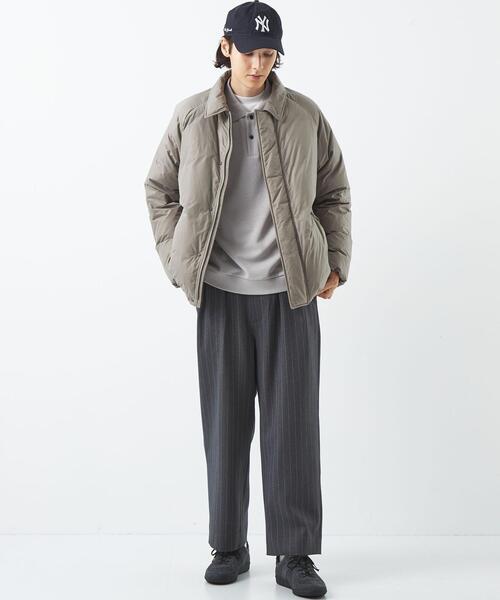 green label relaxing（グリーンレーベルリラクシング）の「DICROS バルーン ダウン ジャケット（ダウンジャケット/コート・メンズ・ブラック/ベージュ・XL/L/M/S）」の12枚目の写真