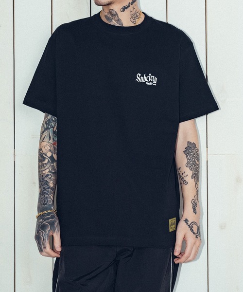 Subciety（サブサエティ）の「Pinup TEE（Tシャツ/カットソー・メンズ・ブラック/アッシュ/ホワイト/グリーン・SMALL/MEDIUM/LARGE/X-LARGE/XX-LARGE）」の16枚目の写真