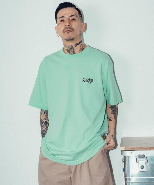 Subciety（サブサエティ）の「Pinup TEE（Tシャツ/カットソー・メンズ・ブラック/アッシュ/ホワイト/グリーン・SMALL/MEDIUM/LARGE/X-LARGE/XX-LARGE）」の20枚目の写真