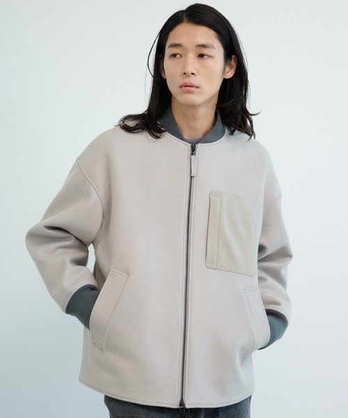 S140メルトンMA-1ブルゾン（MA-1）｜PUBLIC TOKYO（パブリック