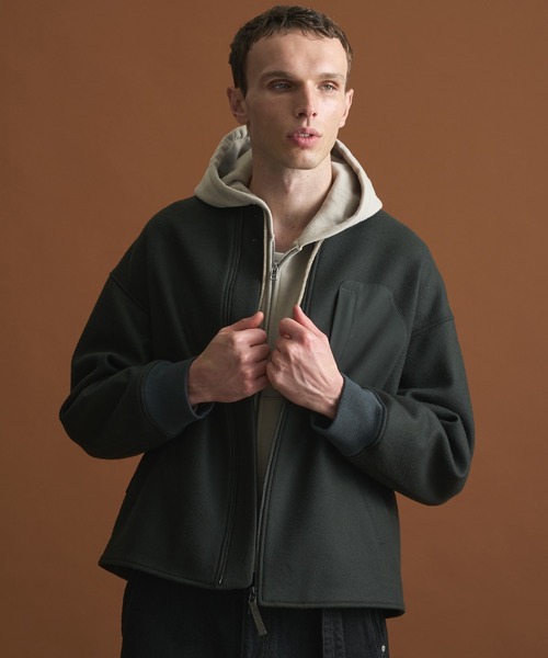 PUBLIC TOKYO / S140メルトン ブルゾン S140メルトンMA-1ブルゾン（MA-1）｜PUBLIC TOKYO（パブリック