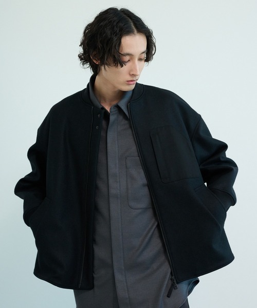S140メルトンMA-1ブルゾン（MA-1）｜PUBLIC TOKYO（パブリック
