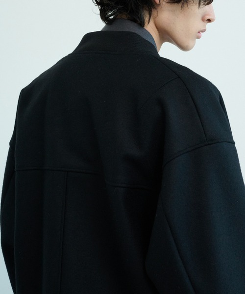 値下げ可能 PUBLIC TOKYO S140メルトンMA-1ブルゾン サイズ2 S140メルトンMA-1ブルゾン（MA-1）｜PUBLIC TOKYO（パブリック