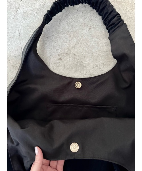 ouat ギャザーバック　black BLACK OFFICE BAG | OUAT