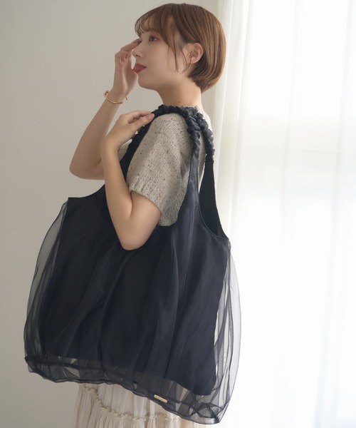 【新品未使用】シアーバッグ シアーギャザートートバッグ / キャンバストートバッグ / A4