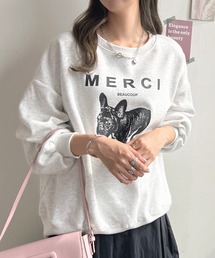 MERCIロゴスウェットトレーナー