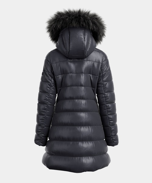 TATRAS(タトラス)の「《ブランド公式直営》【TATRAS/タトラス】SARMA/サルマ/ダウンコート(ダウンジャケット/コート・レディース・ブラック/ネイビー・1/2)」の6枚目の写真