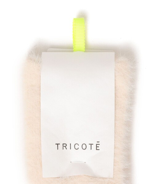 Tricote（トリコテ）の「TRICOTE:ミンキー シャギー ソックス（ソックス/靴下・レディース・ブラック/オフホワイト・ONE SIZE）」の3枚目の写真