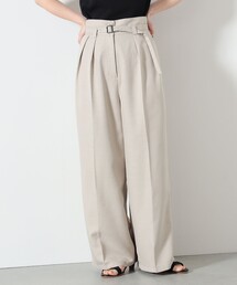 BEAMS HEART | BEAMS HEART / ハイウエスト 2タック ワイドパンツ(スラックス)