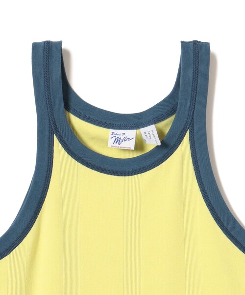 MILLER × IG / 別注 2パック カラートリム タンクトップ 24SS（タンクトップ）｜MILLER（ミラー）