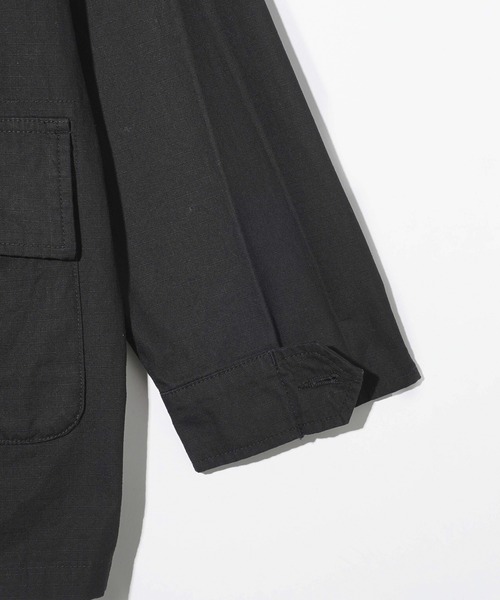 X-girl（エックスガール）の「MILITARY SHIRT（ミリタリージャケット・レディース・オリーブ/ブラック/ベージュ・M/S）」の8枚目の写真