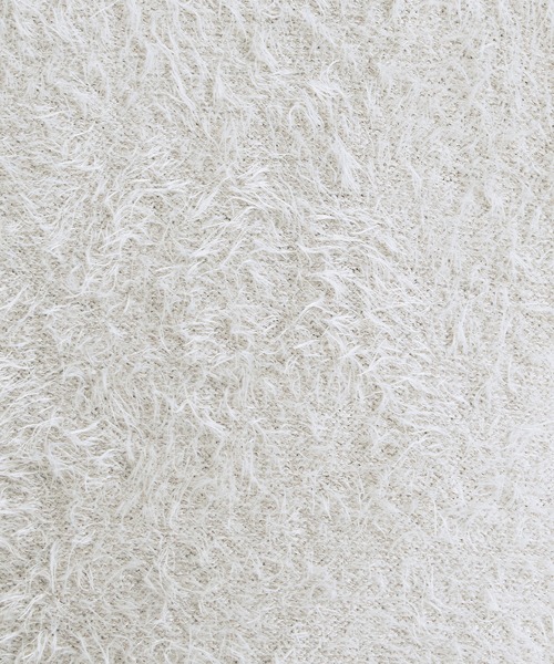 STUDIOUS(ステュディオス)の「フェザーナイロンクルーネックニット(ニット/セーター・メンズ・ライトグレー/ブラック/ネイビー/マルチ・1/2)」の15枚目の写真