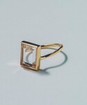 エテビジュー　グリムクォーツ　18kリング　サイズ13 エテビジュー グリムクォーツ 18kリング サイズ13 ete bijoux
