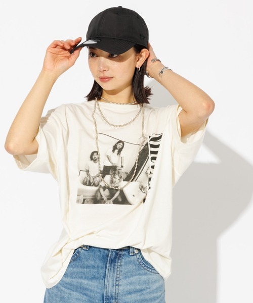 NEW ERA(ニューエラ)の「追加2【MICA×NEW ERA/マイカ×ニューエラ】ウォーターリペレントキャップ / ベースボールキャップ(キャップ・レディース・ブラック・フリー)」の2枚目の写真