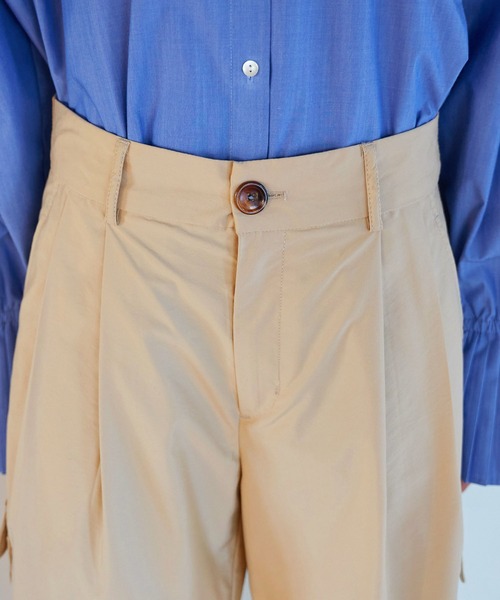 VIS(ビス)の「【セットアップ対応】タックギャザーワイドカーゴパンツ(カーゴパンツ・レディース・ベージュ/グリーン系その他2・S/M)」の16枚目の写真