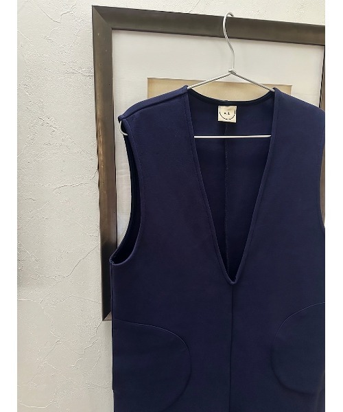 null.（ヌル）の「DEEP Vネックオールインワン（つなぎ/オールインワン