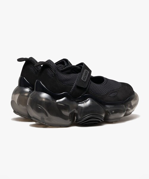 grounds MOOPIE MARY JANE ムーピー メリージェーン MOOPIE MARY JANE - WHITE ENAMEL / PINK SOLID (ムーピー