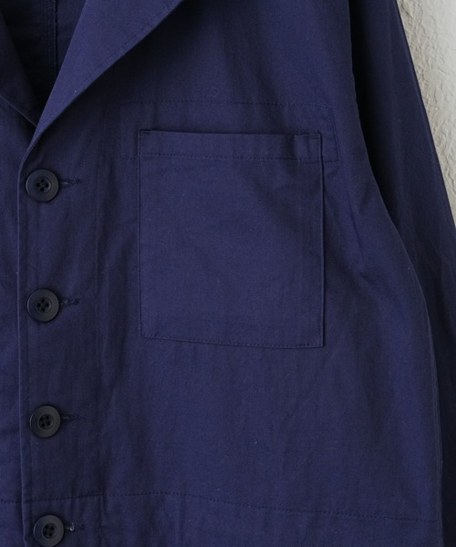 CIAOPANIC TYPY（チャオパニックティピー）の「【UNISEX】ジャンプスーツ（つなぎ/オールインワン・メンズ・ネイビー/ベージュ・LARGE/MEDIUM）」の14枚目の写真