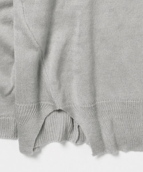 LABRAT(ラブラット)の「LABRAT / ビッグ ニット(ニット/セーター・メンズ・グレー/ネイビー・MEDIUM/SMALL)」の7枚目の写真