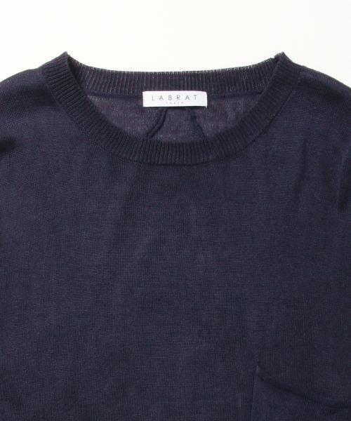 LABRAT(ラブラット)の「LABRAT / ビッグ ニット(ニット/セーター・メンズ・グレー/ネイビー・MEDIUM/SMALL)」の12枚目の写真