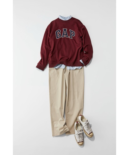 GAP（ギャップ）の「モダン '90s ルーズフィット カーキパンツ（チノパンツ・メンズ・ホワイト系その他/ブラック/ブラウン・29W 30L/30W 30L/31W 30L/32W 30L/28W 30L/31W 32L/32W 32L/33W 32L/34W 32L/36W 32L）」の4枚目の写真