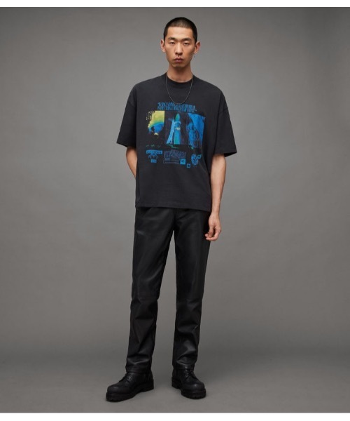 ALLSAINTS 半袖グラフィックTシャツ ALLSAINTS（オールセインツ）の「RADIANCE SCI-FI PRINT