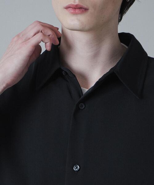 LUCY(ルーシー)の「LUCY/トロミBIGシャツ(シャツ/ブラウス・メンズ・グリーン/ライトグレー/ホワイト/ブラック・LARGE/MEDIUM)」の9枚目の写真