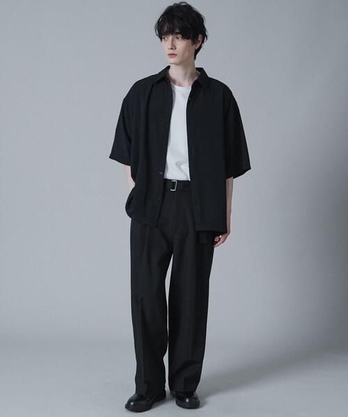 LUCY(ルーシー)の「LUCY/トロミBIGシャツ(シャツ/ブラウス・メンズ・グリーン/ライトグレー/ホワイト/ブラック・LARGE/MEDIUM)」の18枚目の写真