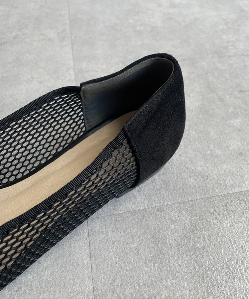 Thevon（ゼボン）の「メッシュパンプス（パンプス・レディース・ブラック/ベージュ・L/M/S）」の9枚目の写真