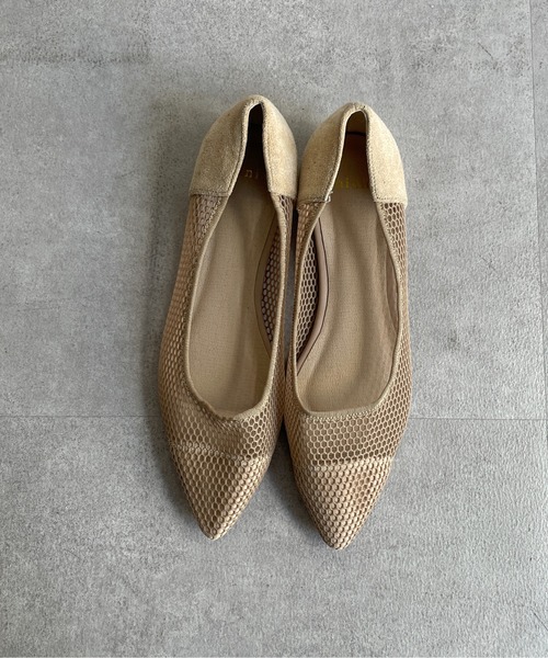 Thevon（ゼボン）の「メッシュパンプス（パンプス・レディース・ブラック/ベージュ・L/M/S）」の11枚目の写真