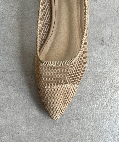 Thevon（ゼボン）の「メッシュパンプス（パンプス・レディース・ブラック/ベージュ・L/M/S）」の12枚目の写真