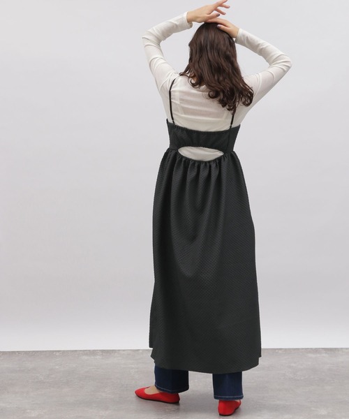 LAKOLE（ラコレ）の「ブラカットフクレジャガードワンピース / 108136（ワンピース・レディース・ブラウン系その他/ブラック・SMALL/MEDIUM）」の5枚目の写真