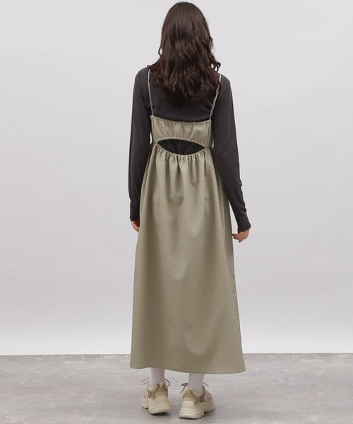 LAKOLE（ラコレ）の「ブラカットフクレジャガードワンピース / 108136（ワンピース・レディース・ブラウン系その他/ブラック・SMALL/MEDIUM）」の7枚目の写真