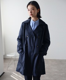 RIRIYANO（リリヤーノ）の「【RIRIYANO　ブライトツイル撥水トレンチコート】（トレンチコート・レディース）」