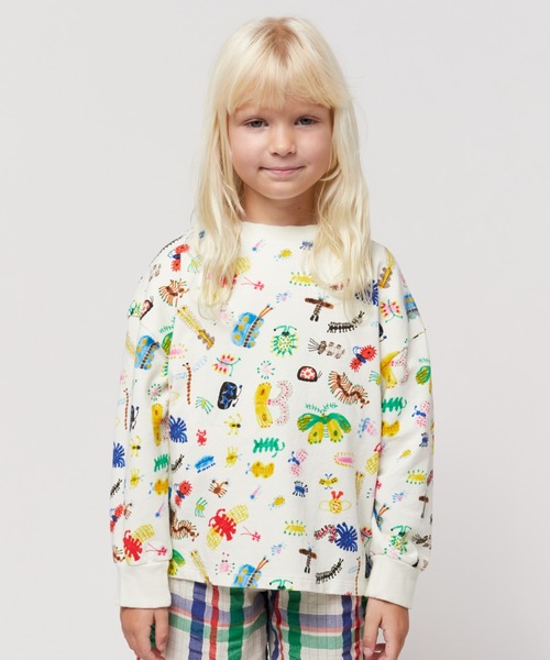 bobo choses 4-5y 長袖 昆虫柄 スウェット bobo choses 4-5y 長袖 昆虫柄 スウェット