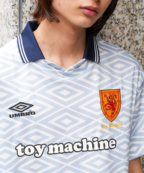 UMBRO(アンブロ)の「【ムラサキスポーツ限定】UMBRO/アンブロ ゲームシャツ ポロシャツ ユニセックス 80571300/80571600(ポロシャツ・メンズ・オフホワイト/チャコールグレー/ブラック/ホワイト・S/M/L/XL)」の10枚目の写真