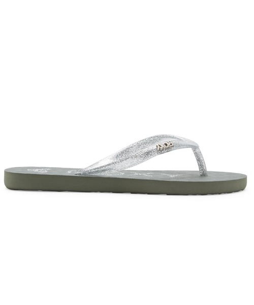 ROXY(ロキシー)の「RG VIVA SPARKLE/ロキシーキッズビーサン(ビーチサンダル)(サンダル・キッズ・ミント/グレー/ピンク・20cm/18cm/22cm)」の6枚目の写真