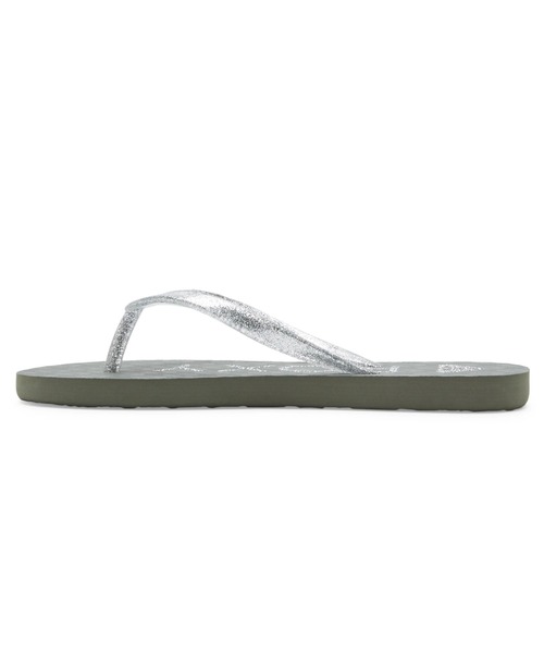 ROXY(ロキシー)の「RG VIVA SPARKLE/ロキシーキッズビーサン(ビーチサンダル)(サンダル・キッズ・ミント/グレー/ピンク・20cm/18cm/22cm)」の7枚目の写真